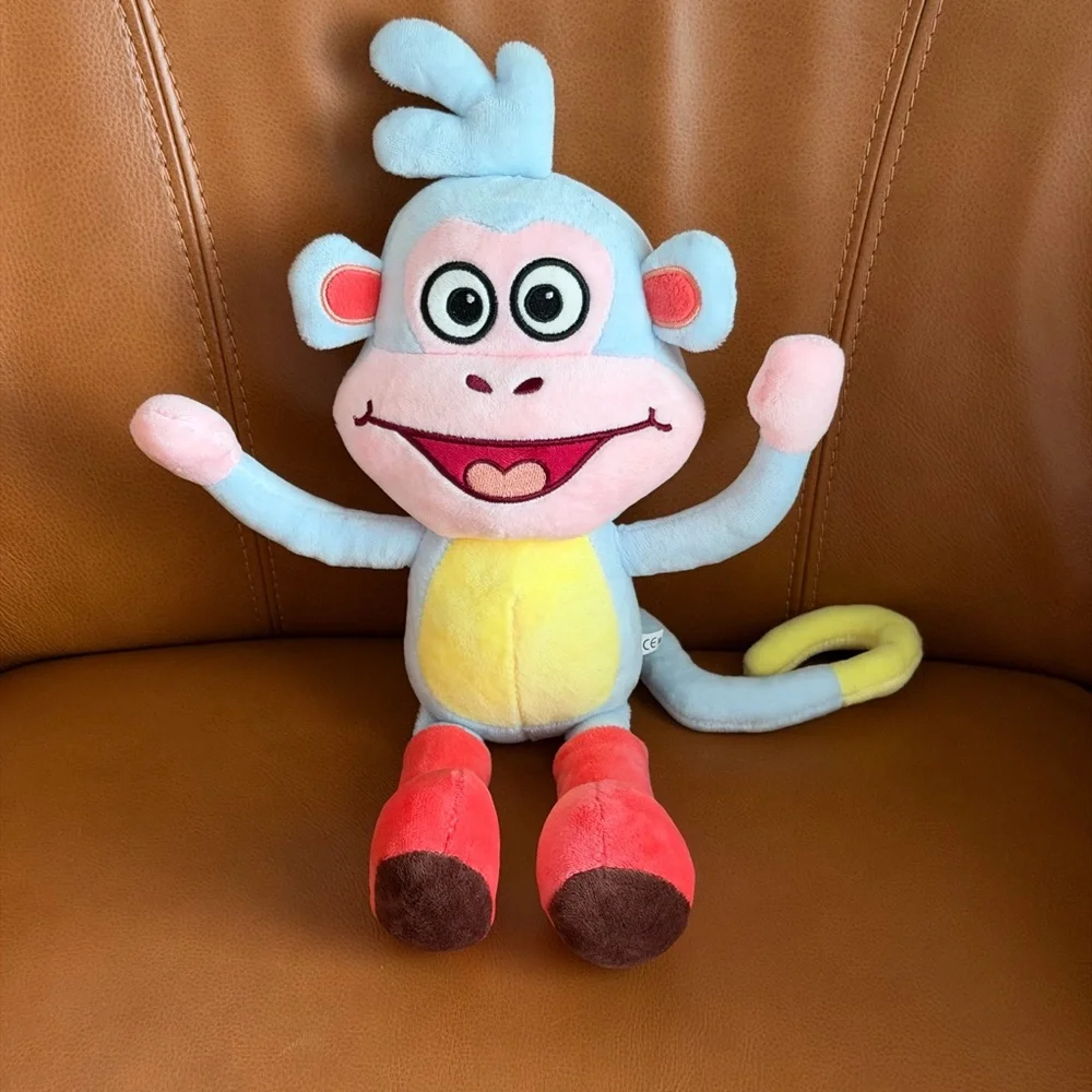 Dora The Explorer Boots Monkey Plush 16” Colorful Stuffed Animal Toy